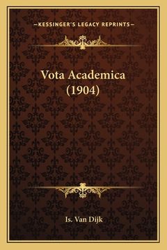 portada Vota Academica (1904)