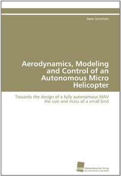 portada Aerodynamics, Modeling and Control of an Autonomous Micro Helicopter