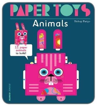 portada Paper toys, animals (in English)