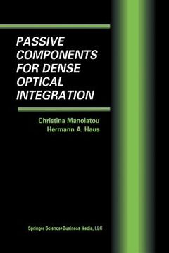 portada Passive Components for Dense Optical Integration (en Inglés)