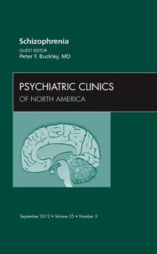 portada Schizophrenia, an Issue of Psychiatric Clinics: Volume 35-3 (en Inglés)