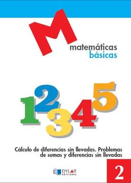 portada Matematicas Basicas - 2 Cálculo de Diferencias sin Llevadas
