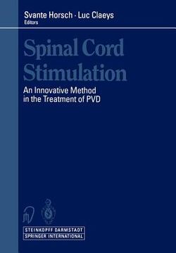 portada spinal cord stimulation: an innovative method in the treatment of pvd (in English)