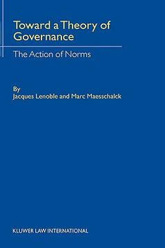 portada toward theory of governance: the action of norms (en Inglés)