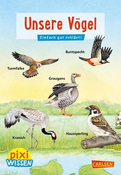 portada Pixi Wissen 108: Ve 5 Unsere Vögel (5 Exemplare) (en Alemán)