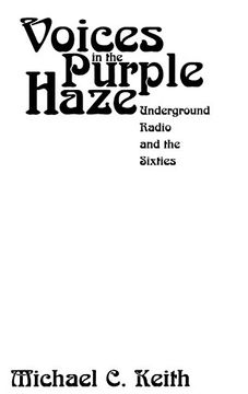 portada Voices in the Purple Haze: Underground Radio and the Sixties (Media & Society) (in English)