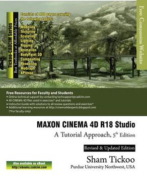 portada MAXON CINEMA 4D R18 Studio: A Tutorial Approach (en Inglés)