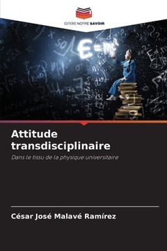 portada Attitude transdisciplinaire (en Francés)