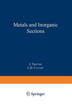 portada Metals and Inorganic Sections (en Inglés)