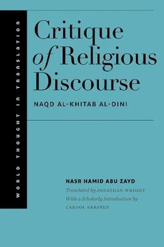 portada Critique of Religious Discourse (World Thought in Translation) (in English)