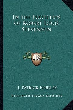 portada in the footsteps of robert louis stevenson (en Inglés)