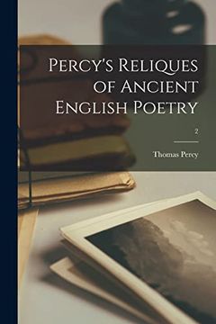 portada Percy'S Reliques of Ancient English Poetry; 2 (en Inglés)