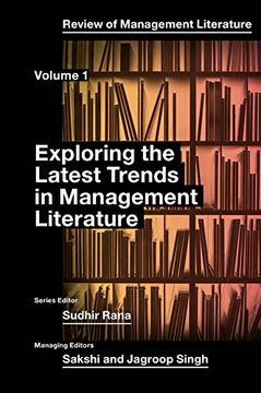 portada Exploring the Latest Trends in Management Literature (Review of Management Literature, 1) (en Inglés)