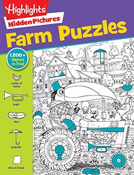 portada Farm Puzzles (Hidden Pictures) 