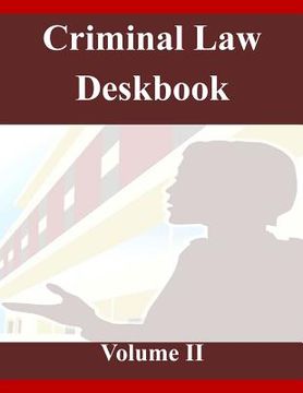 portada Criminal Law Deskbook Volume II (en Inglés)