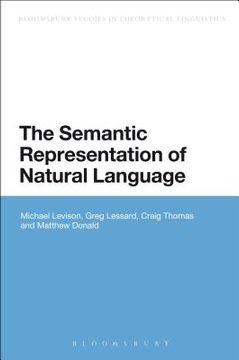 portada the semantic representation of natural language (en Inglés)