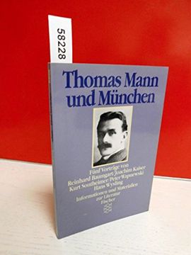 portada Thomas Mann in München. Fünf Vorträge