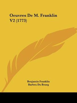 portada oeuvres de m. franklin v2 (1773) (en Inglés)