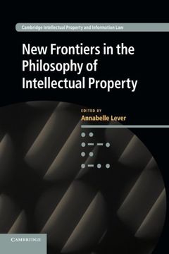 portada New Frontiers in the Philosophy of Intellectual Property (Cambridge Intellectual Property and Information Law) 