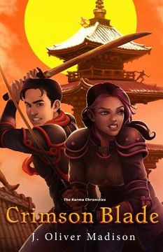 portada Crimson Blade: The Karma Chronicles (en Inglés)