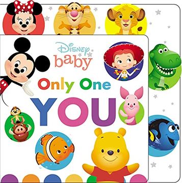 portada Disney Baby: Only one you (Board Books With Cloth Tabs) (en Inglés)