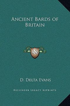 portada ancient bards of britain