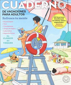 portada Cuaderno Blackie Books. Vol. 8: Cuaderno de Vacaciones Para Adultos (in Spanish)