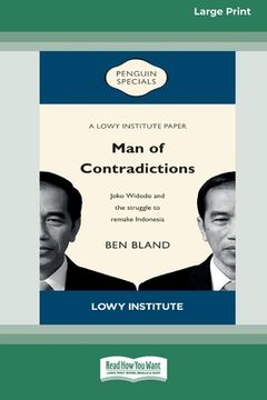 portada Man of Contradictions [16pt Large Print Edition] (en Inglés)