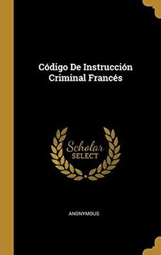 portada Código de Instrucción Criminal Francés