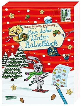portada Mein Dicker Winter-Rätselblock Rätsel, Knobelaufgaben, Scherzfragen und Vieles Mehr (in German)