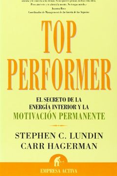 portada Top Performer: El Secreto de La Energia Interior y La Motivacion Permanente (in Spanish)