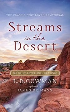 portada Streams in the Desert: 366 Daily Devotional Readings (en Inglés)