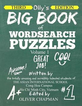 portada OLLY'S BIG BOOK OF WORDSEARCH PUZZLES - Volume 1 Third Edition (en Inglés)