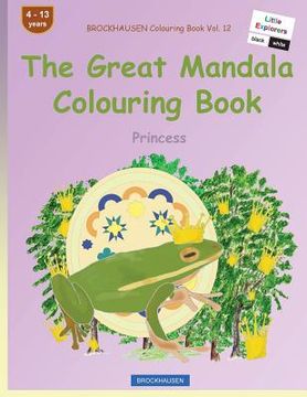 portada BROCKHAUSEN Colouring Book Vol. 12 - The Great Mandala Colouring Book: Princess (en Inglés)