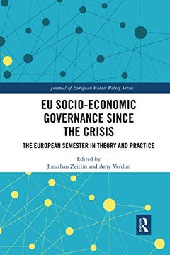 portada Eu Socio-Economic Governance Since the Crisis (Journal of European Public Policy Series) (en Inglés)