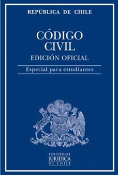 barricada experiencia caloría Libro Codigo Civil 2017 (Estudiante), Editorial Juridica de Chile, ISBN  9789561024175. Comprar en Buscalibre