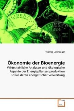 portada Ökonomie der Bioenergie