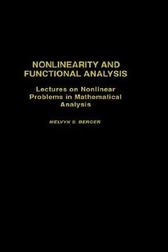 portada nonlinearity & functional analysis: lectures on nonlinear problems in mathematical analysis (in English)