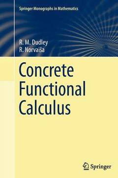 portada concrete functional calculus (en Inglés)