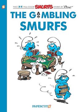 portada The Smurfs hc #25: The Gambling Smurfs (en Inglés)