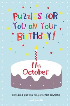 portada Puzzles for you on your Birthday - 11th October (en Inglés)