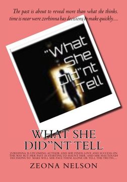 portada What She Did"nt Tell