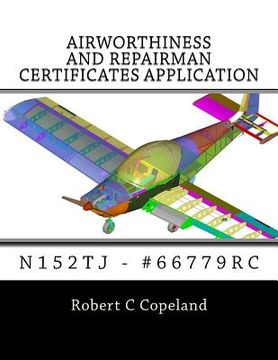 portada Airworthiness and Repairman Certificates Application: N152tj - #66779rc (en Inglés)