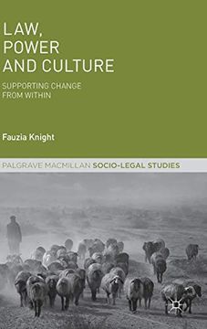 portada Law, Power and Culture: Supporting Change From Within (Palgrave Socio-Legal Studies) (in English)