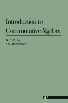 portada Introduction to Commutative Algebra (Addison-Wesley Series in Mathematics) (in English)