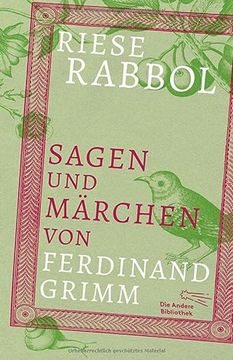 portada Riese Rabbol: Sagen und Märchen von Ferdinand Grimm (en Alemán)