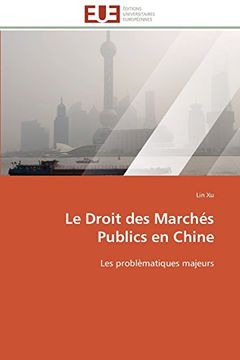 portada Le Droit Des Marches Publics En Chine