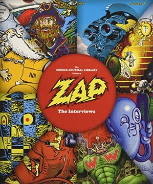portada The Comics Journal Library Vol. 9: Zap - The Interviews (en Inglés)