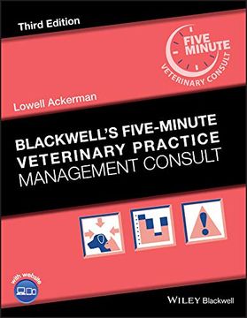 portada Blackwell's Five-Minute Veterinary Practice Management Consult (Blackwell's Five-Minute Veterinary Consult) (en Inglés)
