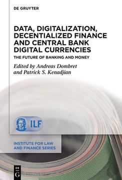 portada Data, Digitalization, Decentialized Finance and Central Bank Digital Currencies (in English)